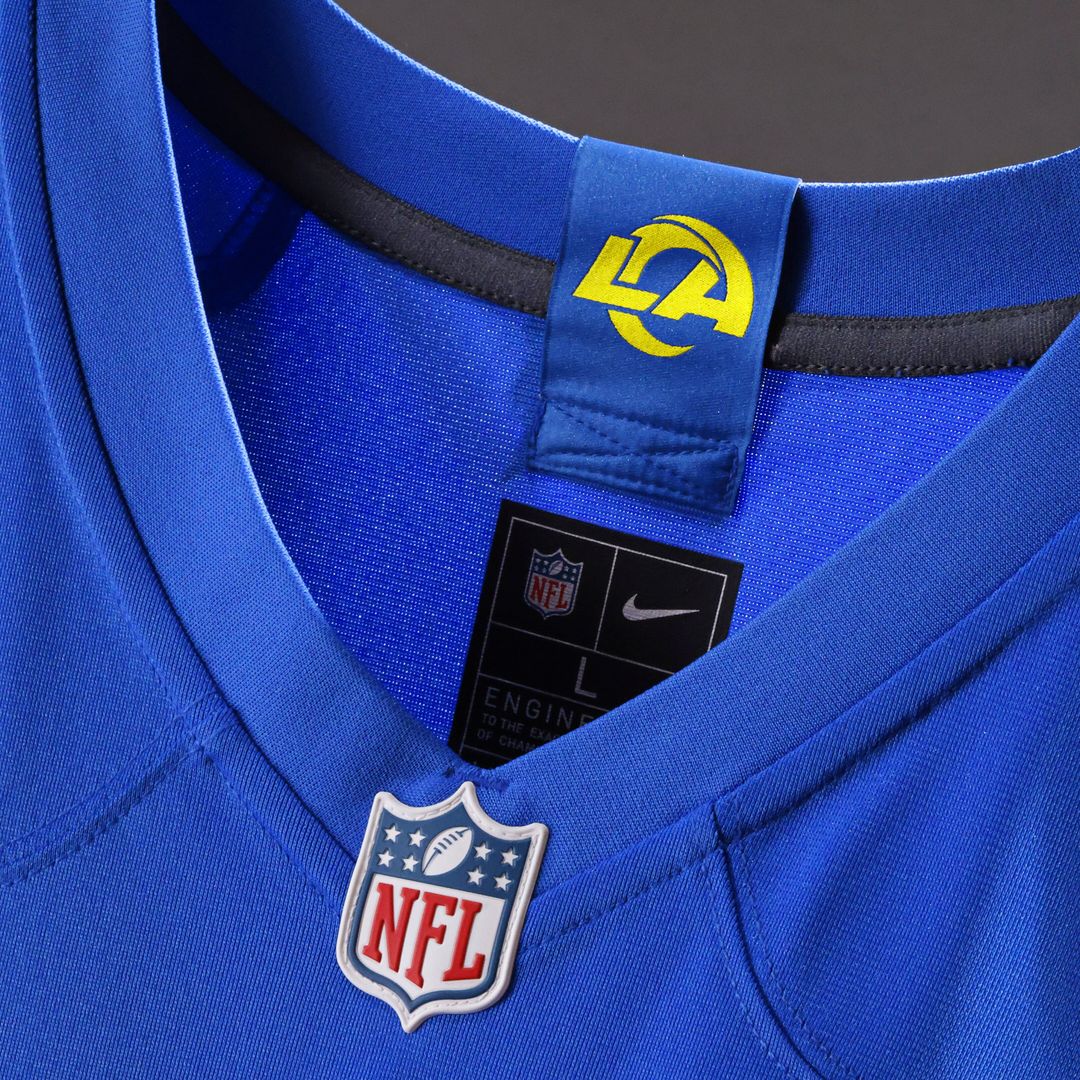 Ty Simpson Los Angeles Rams 2026 Draft First Round Pick No. 13 Team Game Jersey - Royal
