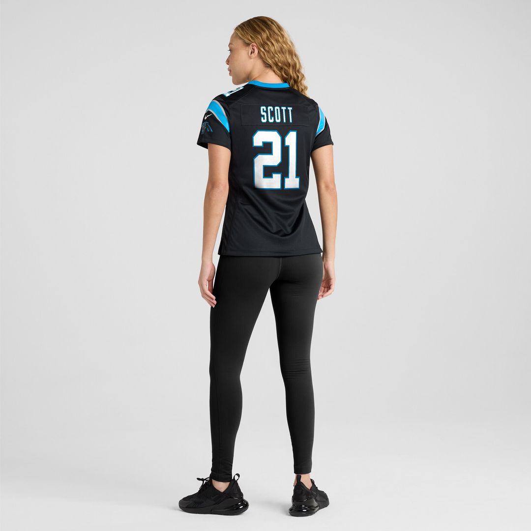 Nick Scott Carolina Panthers Women's Game Jersey - Black