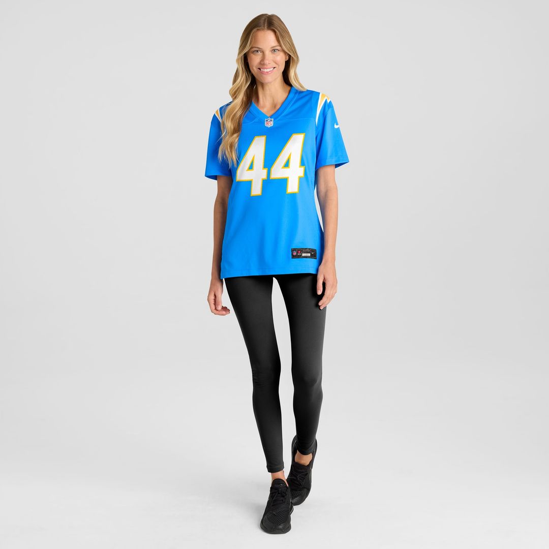 Scott Matlock Los Angeles Chargers Women's Game Jersey - Powder Blue