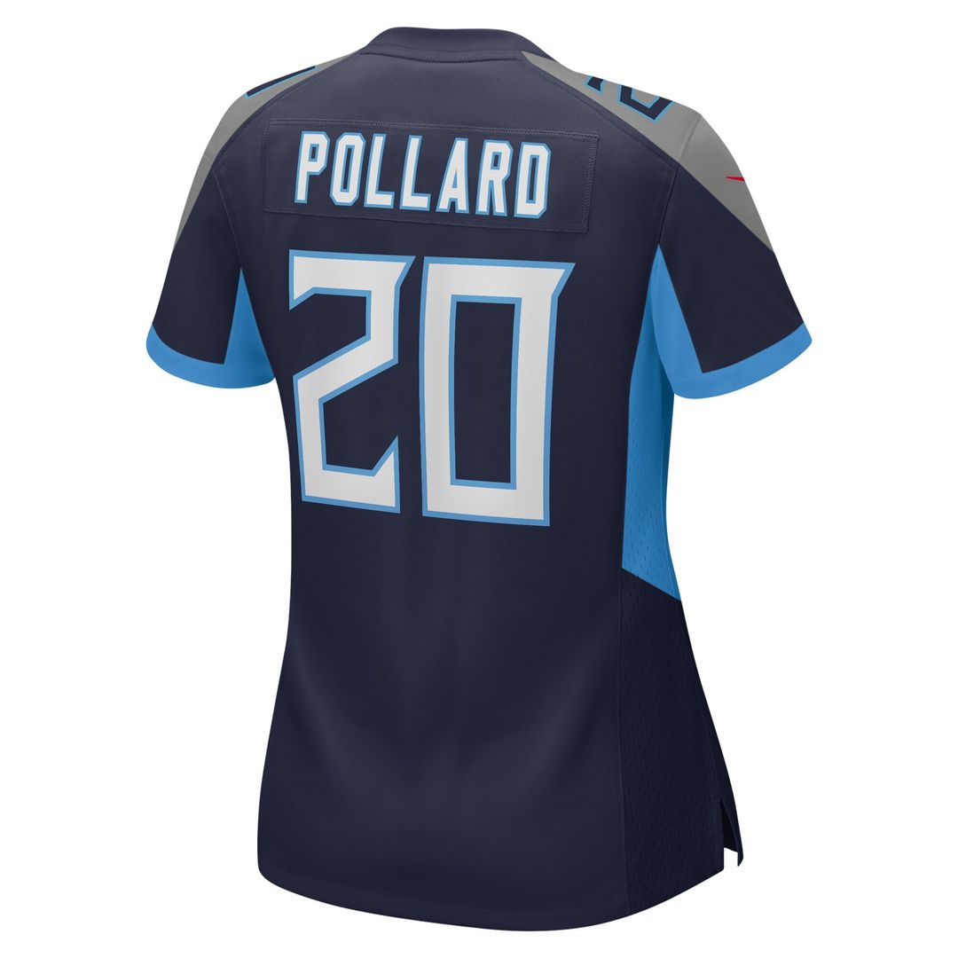 Tony Pollard Tennessee Titans Women's Game Player Jersey - Navy