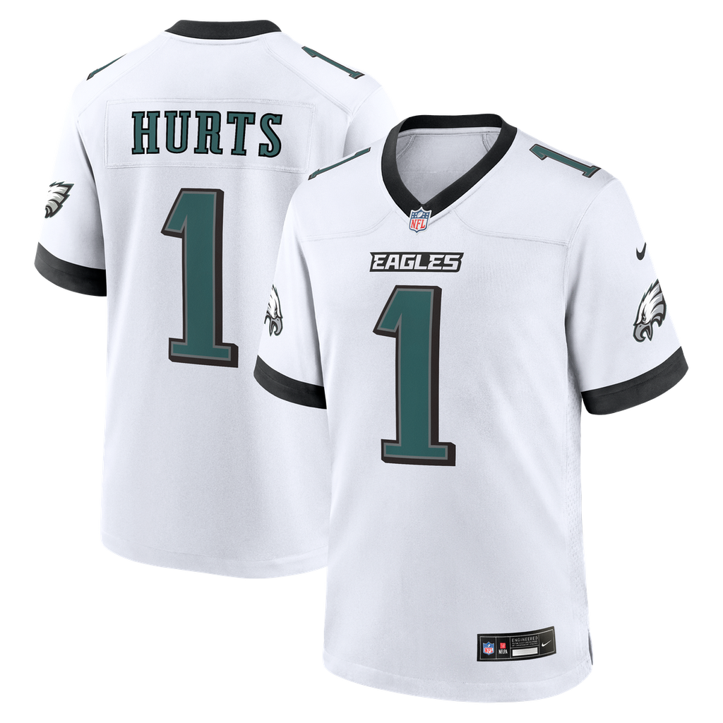 Jalen Hurts Philadelphia Eagles Team Game Jersey - Midnight Green