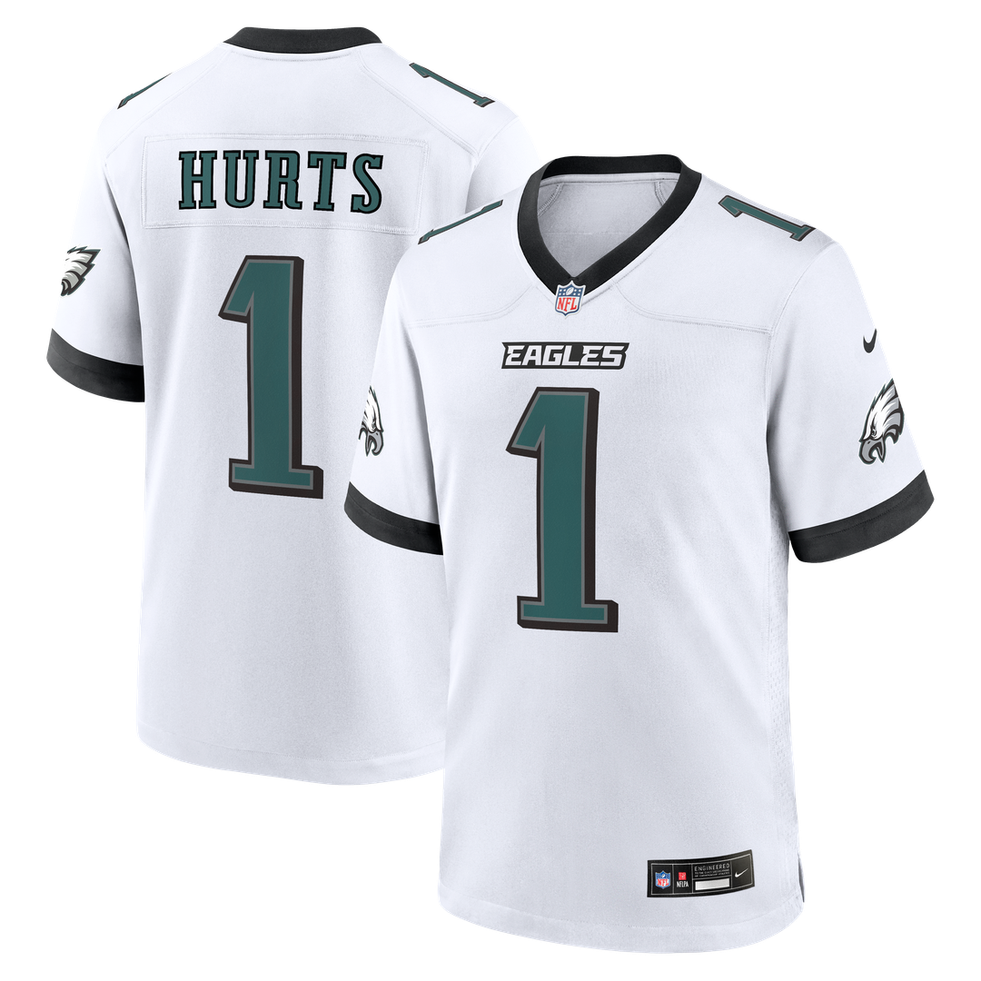 Jalen Hurts Philadelphia Eagles Team Game Jersey - Midnight Green