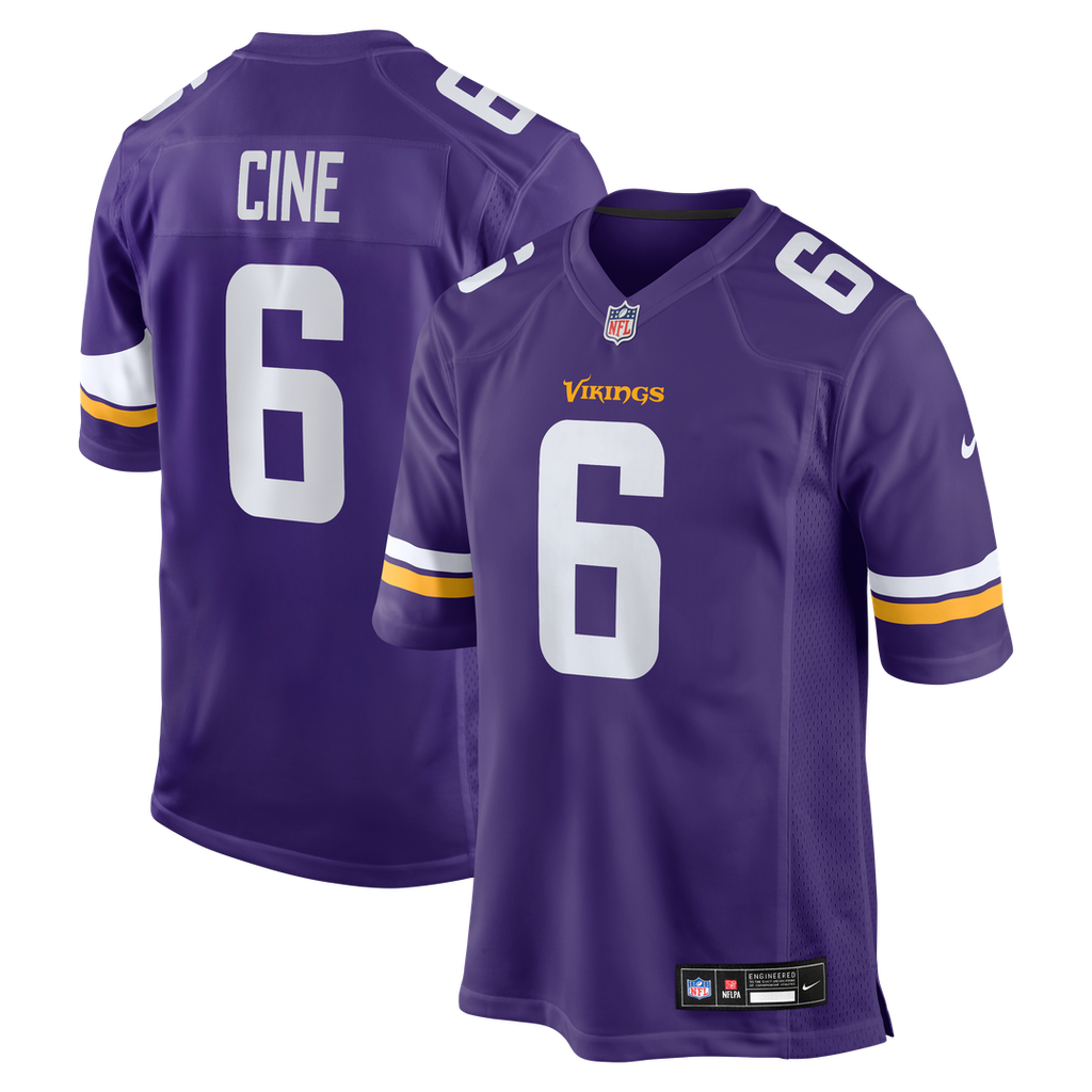 Lewis Cine Minnesota Vikings Game Player Jersey - Purple