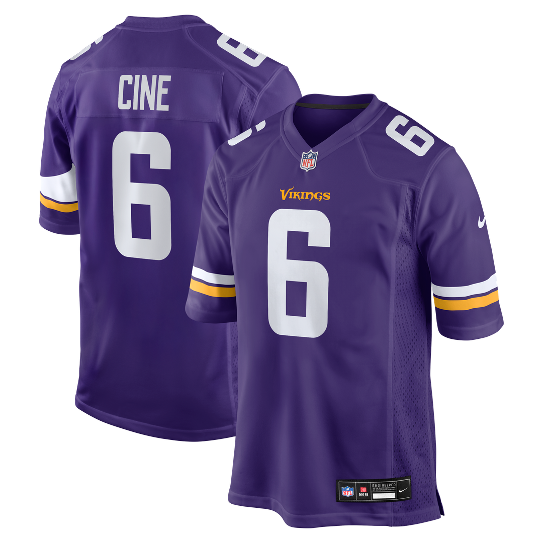 Lewis Cine Minnesota Vikings Game Player Jersey - Purple