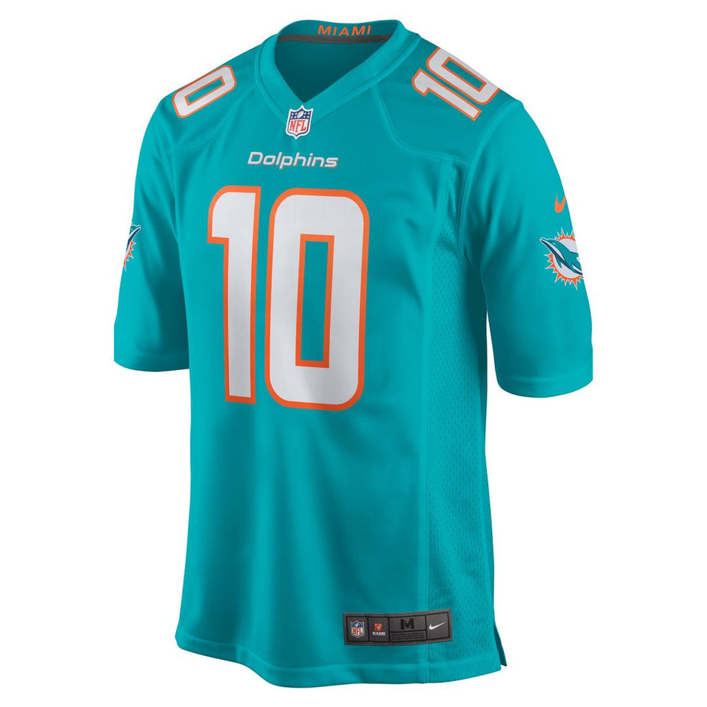 Tyreek Hill Miami Dolphins Game Jersey - Aqua