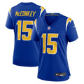 Ladd McConkey Los Angeles Chargers Women's Alternate Game Jersey - Royal
