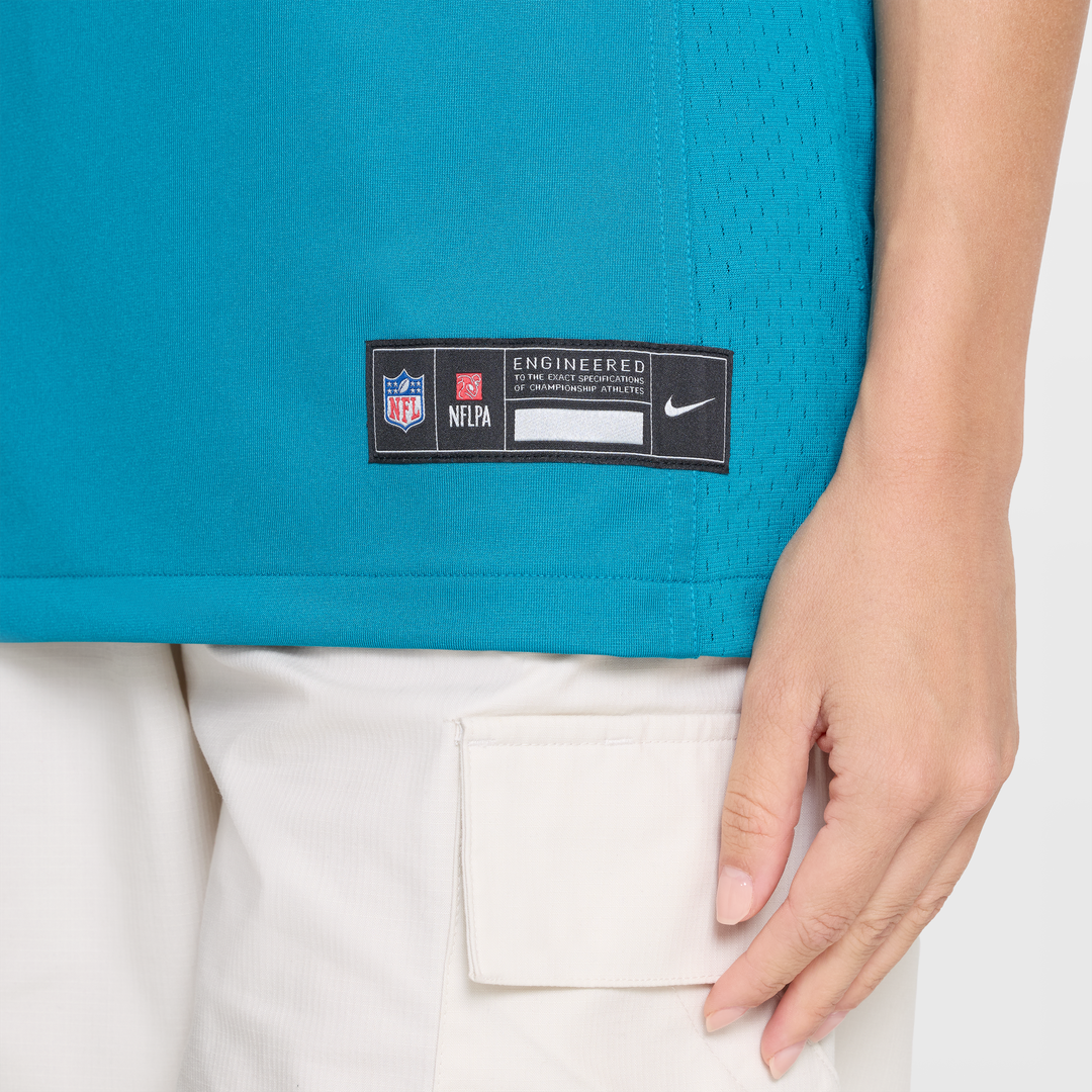 Tim Jones Jacksonville Jaguars Women's Team Game Jersey - Teal