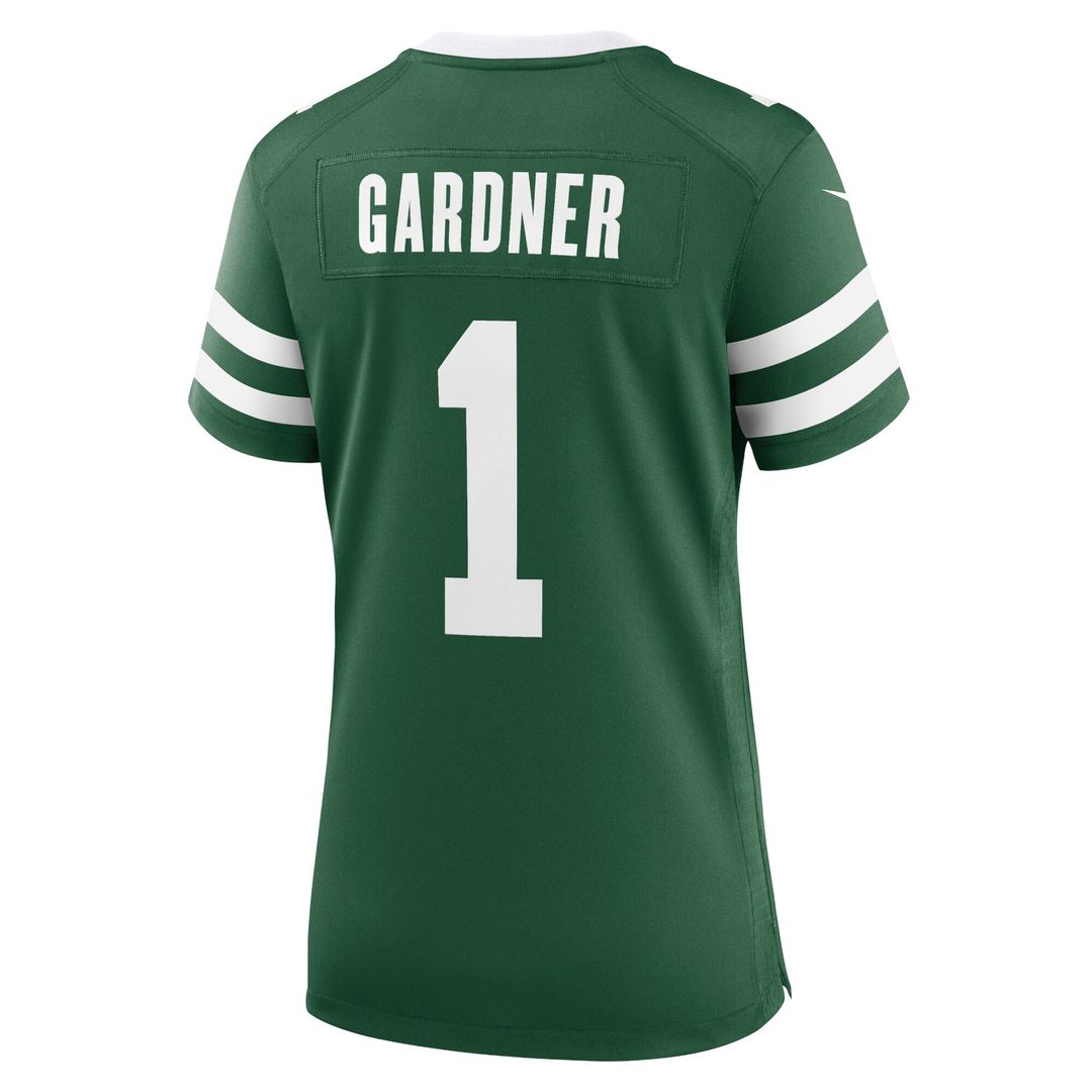 Ahmad Sauce Gardner New York Jets Women's Game Jersey - Legacy Green