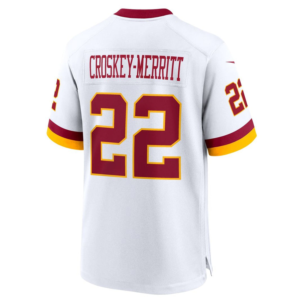 Jacory Croskey-Merritt Washington Commanders Game Jersey - Burgundy