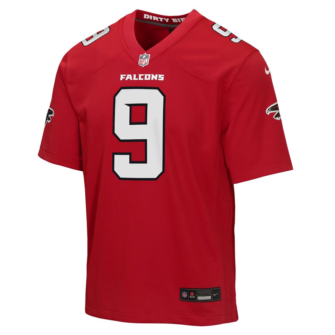 Michael Penix Jr. Atlanta Falcons Youth Alternate Game Jersey - Black