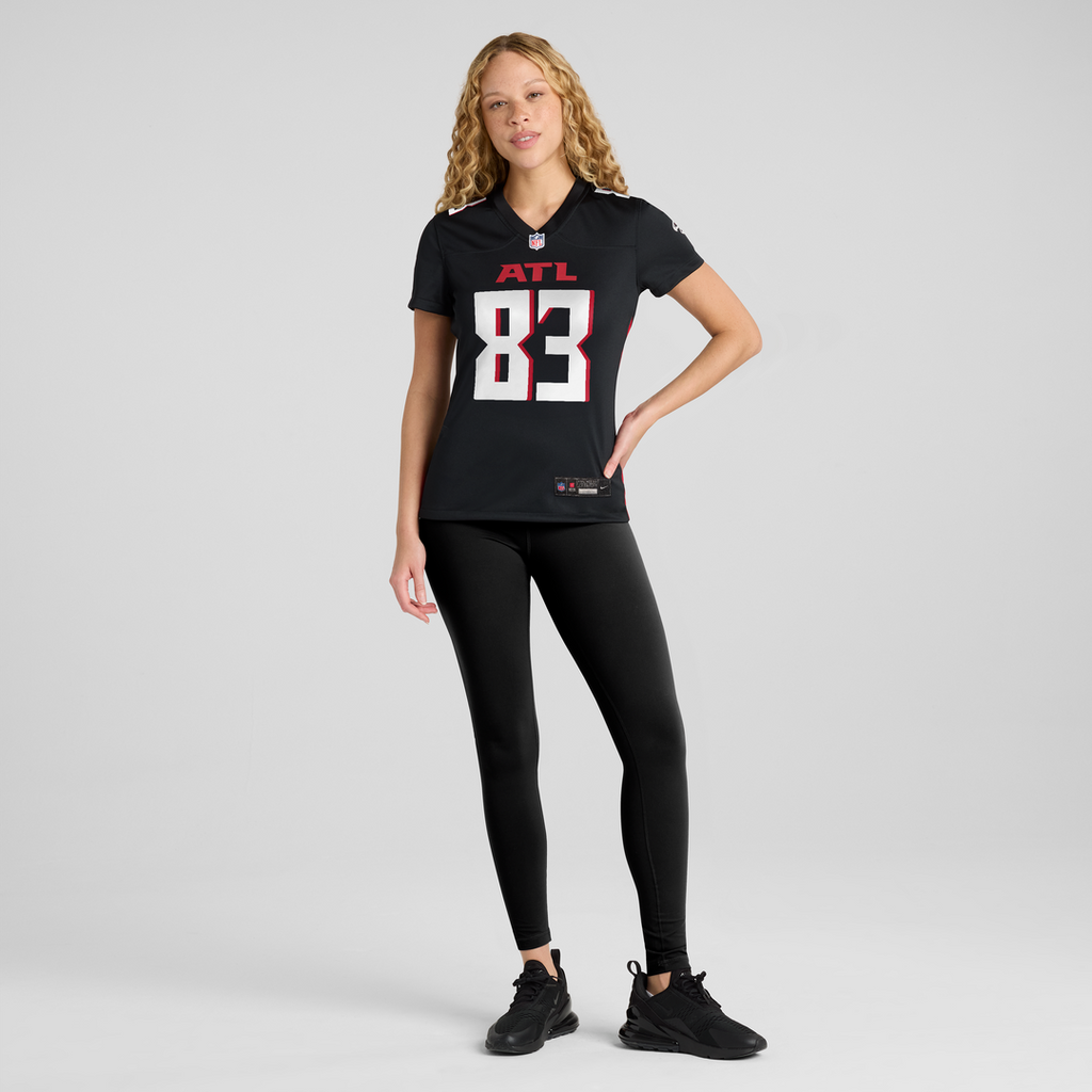 Deven Thompkins Atlanta Falcons Women's Team Game Jersey - Black