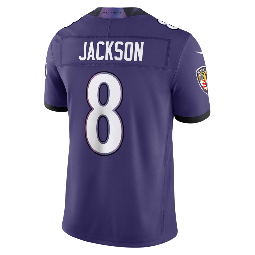 Lamar Jackson Baltimore Ravens Vapor F.U.S.E. Stitched Limited Jersey - Purple