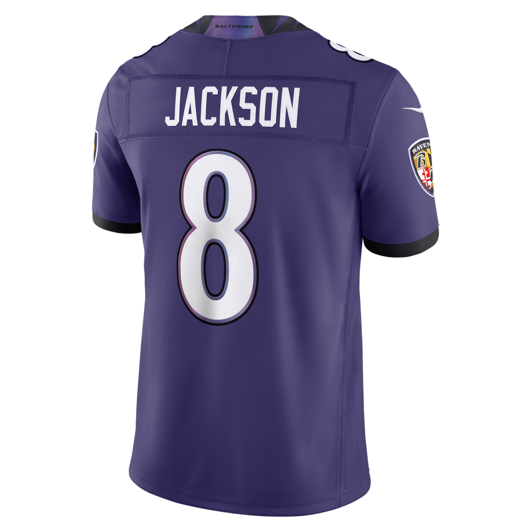 Lamar Jackson Baltimore Ravens Vapor F.U.S.E. Stitched Limited Jersey - Purple
