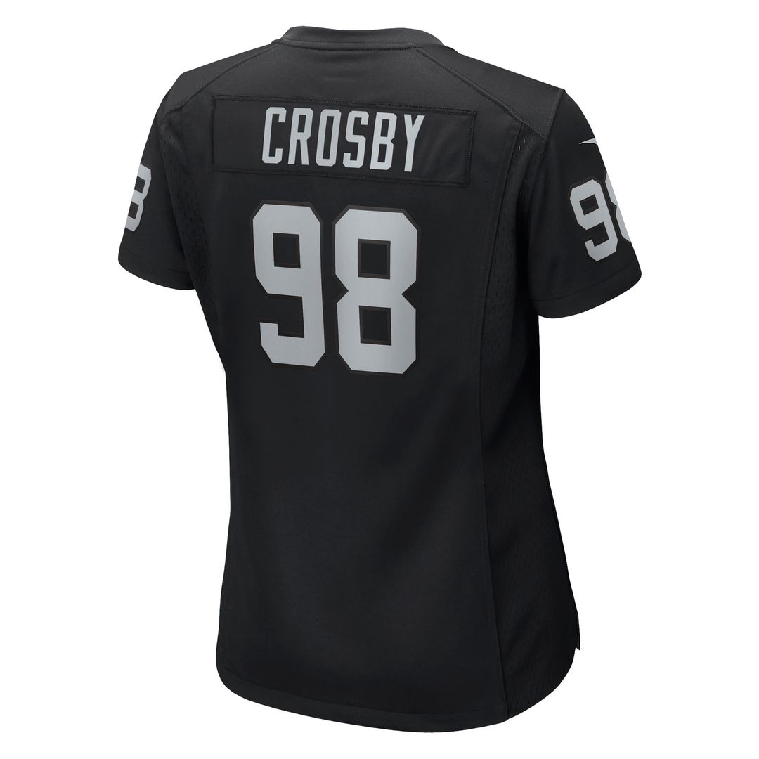 Maxx Crosby Las Vegas Raiders Women's Jersey - Black