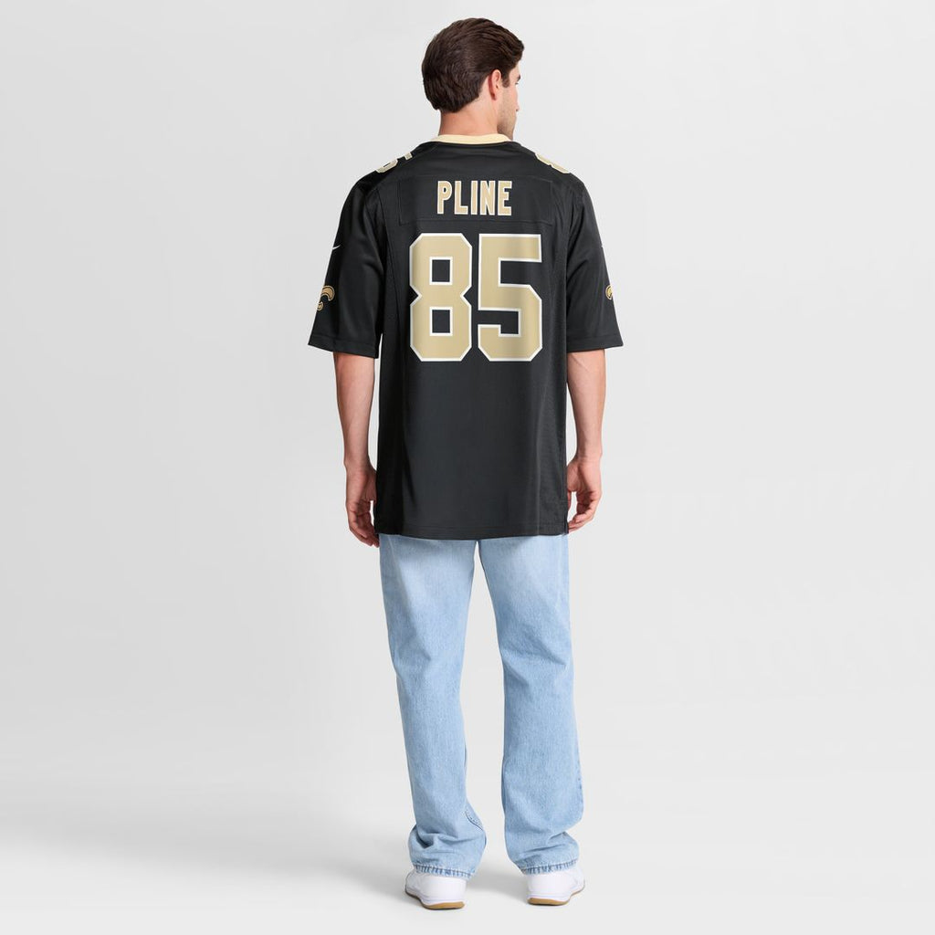 Mason Pline New Orleans Saints Team Game Jersey - Black