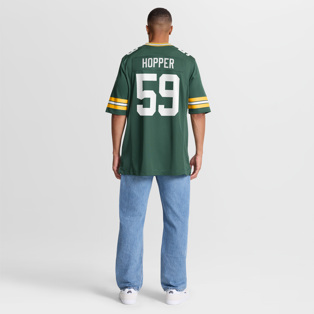 Ty'Ron Hopper Green Bay Packers Game Jersey - Green