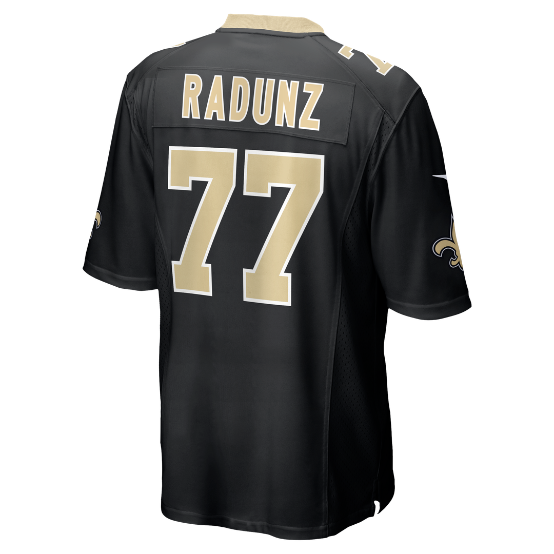Dillon Radunz New Orleans Saints Team Game Jersey - Black