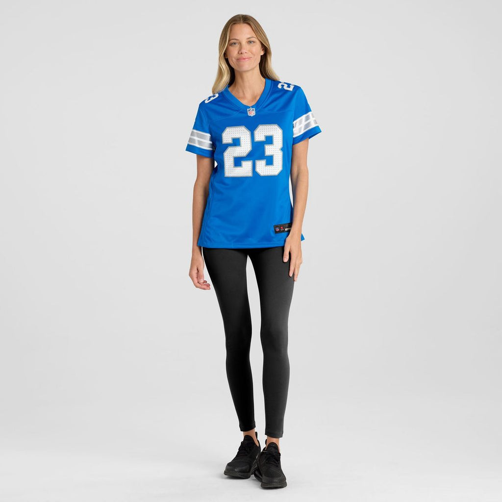 Rock Ya-Sin Detroit Lions Women's Team Game Jersey - Blue