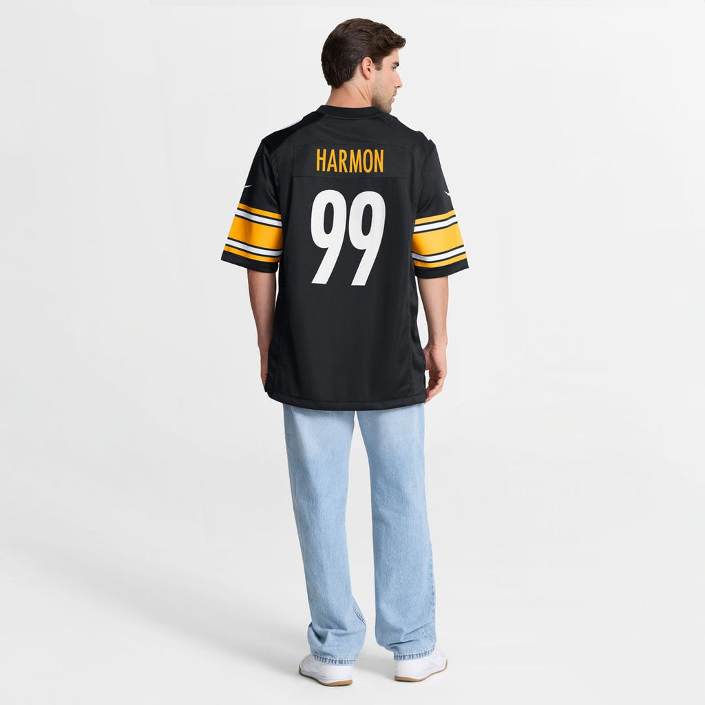 Derrick Harmon Pittsburgh Steelers Game Player Jersey - Black