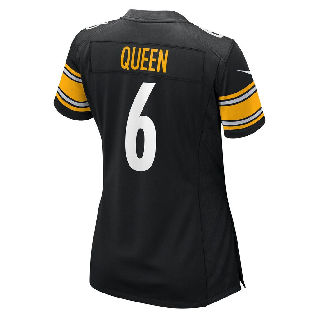 Patrick Queen Pittsburgh Steelers Women's Team Game Jersey - Black