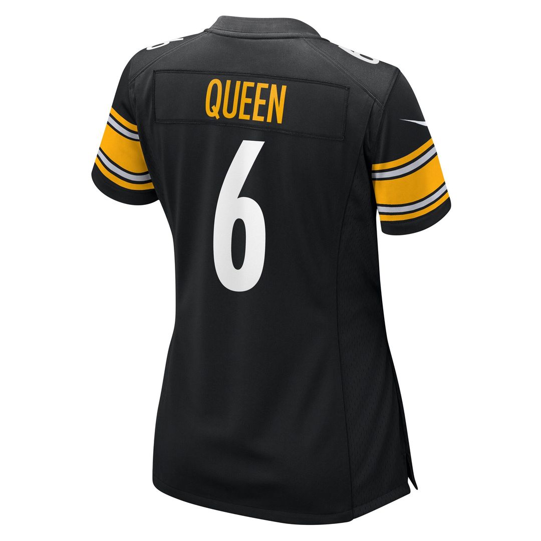 Patrick Queen Pittsburgh Steelers Women's Team Game Jersey - Black