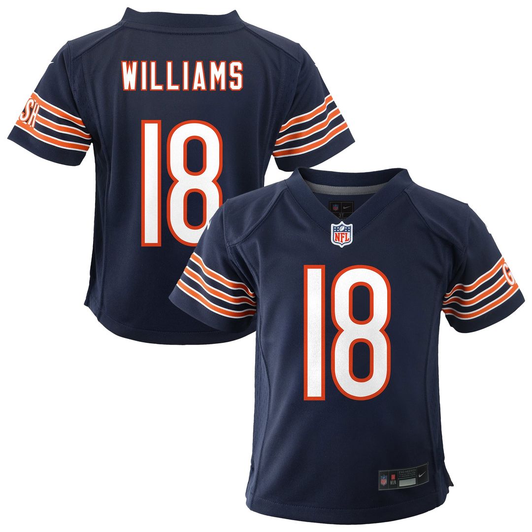 Caleb Williams Chicago Bears Toddler Game Jersey - Navy