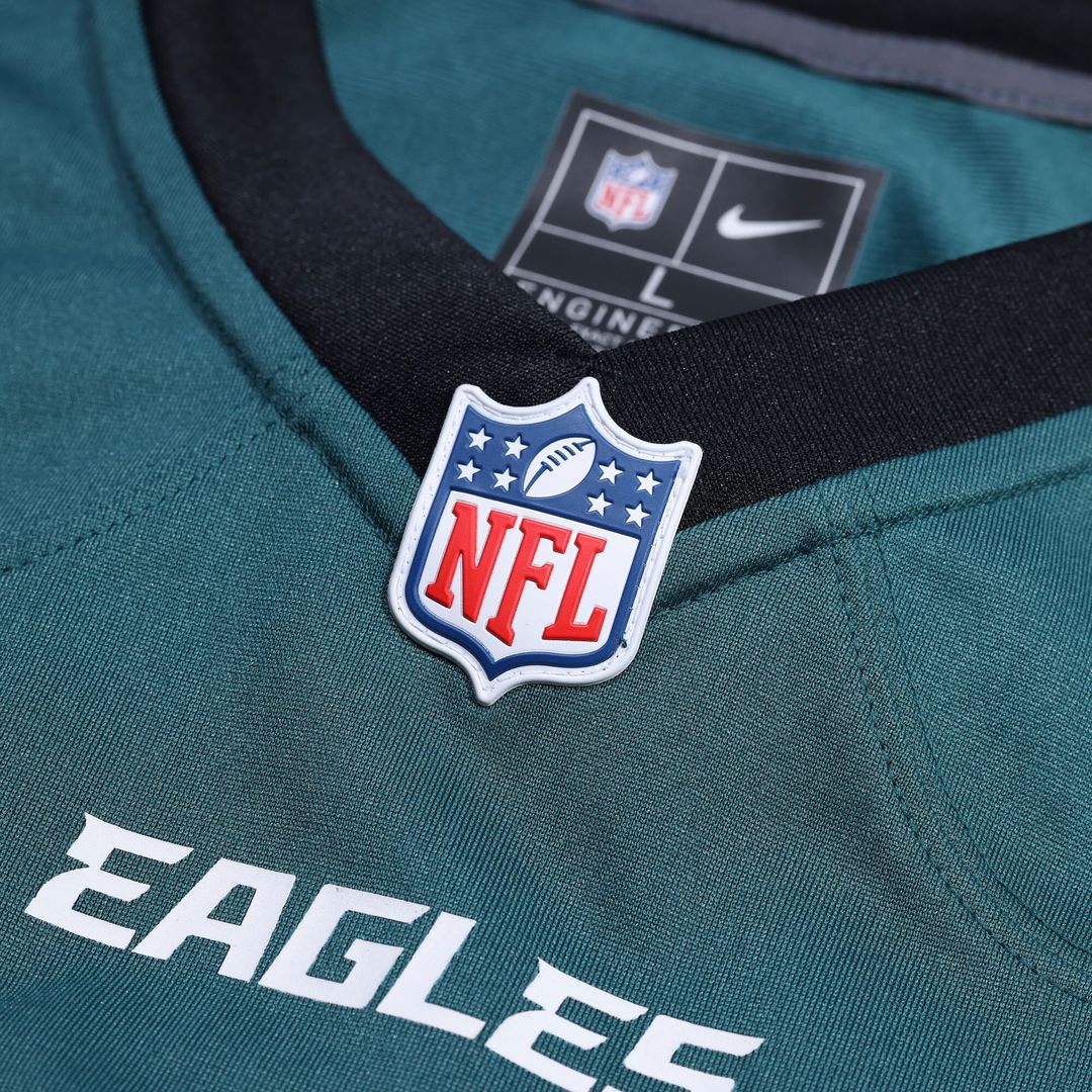 Nolan Smith Philadelphia Eagles Team Game Jersey - Midnight Green