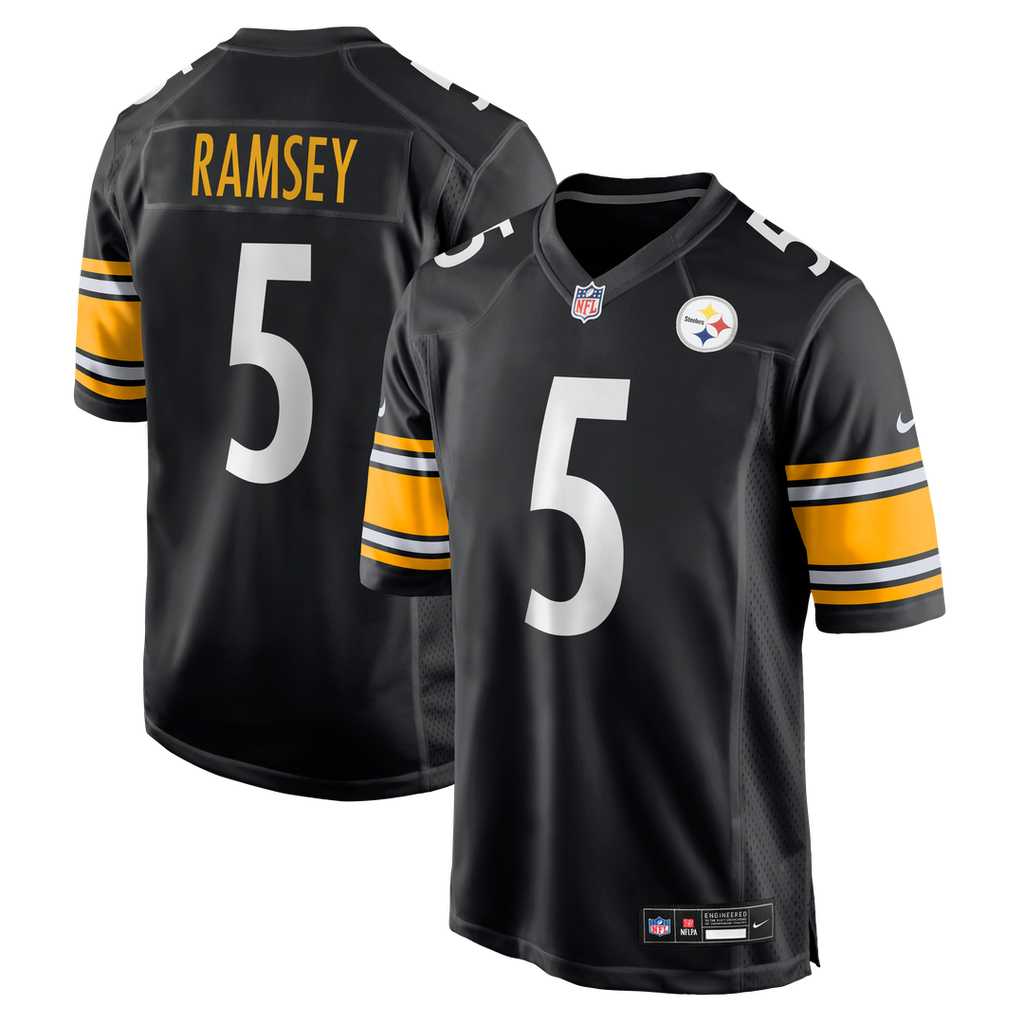 Jalen Ramsey Pittsburgh Steelers Team Game Jersey - Black