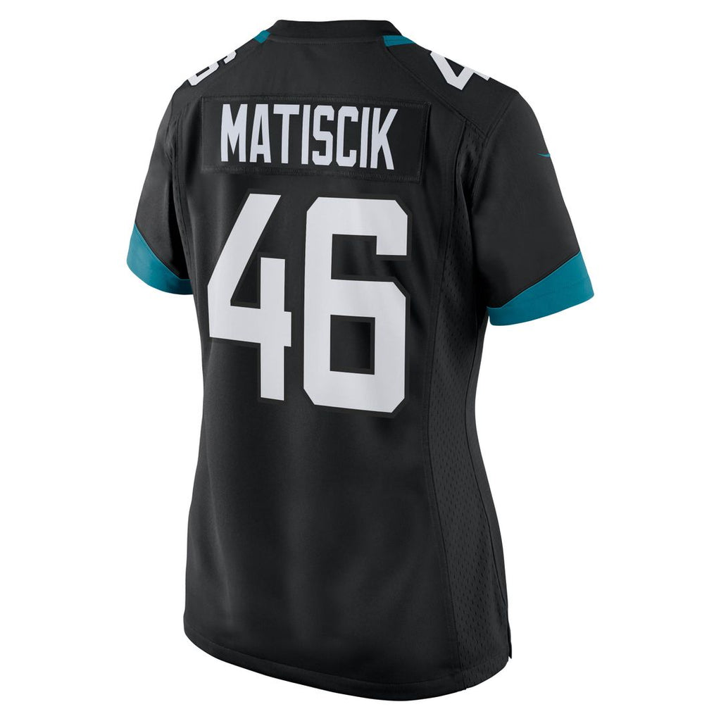 Ross Matiscik Jacksonville Jaguars Women's Game Jersey - Teal