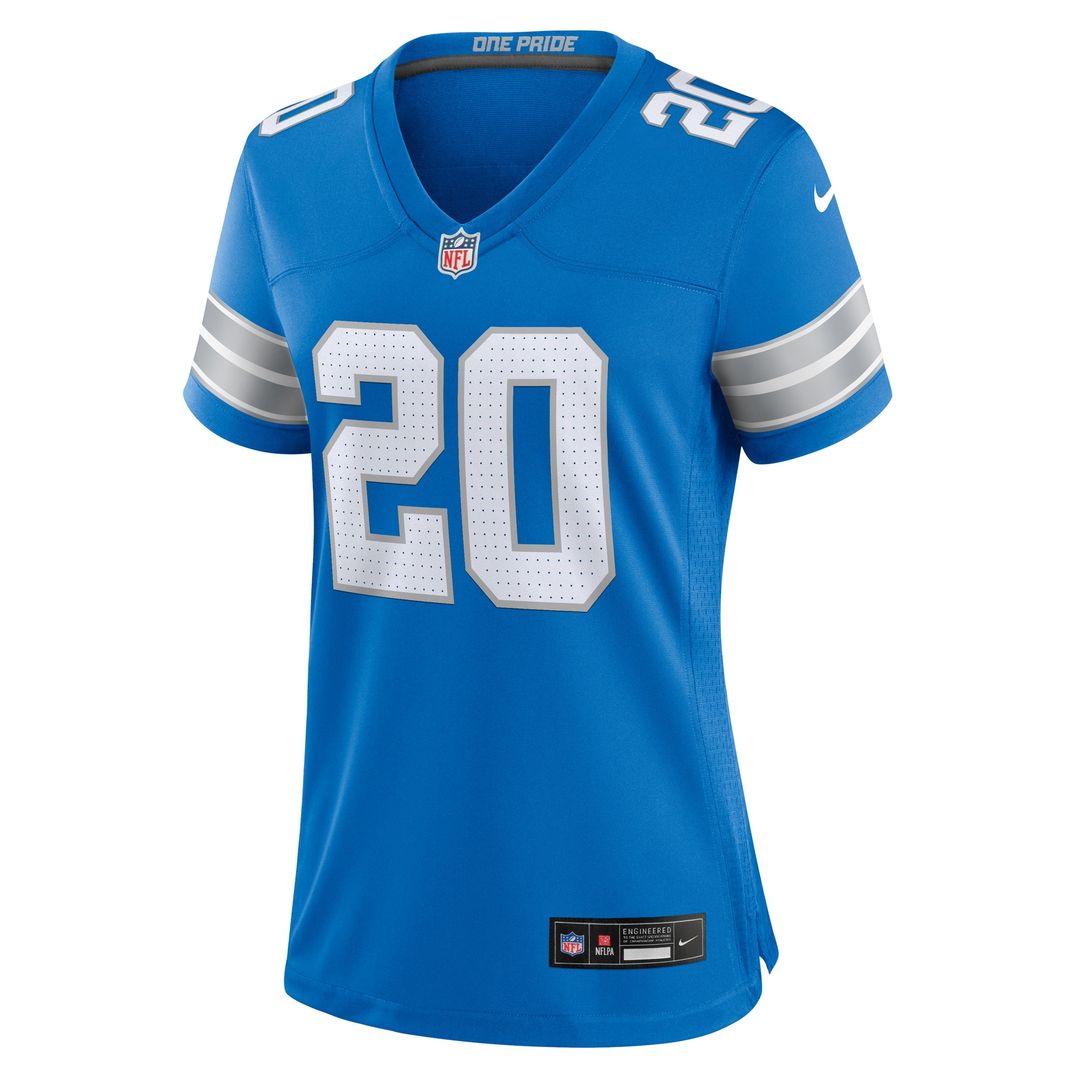 Barry Sanders Detroit Lions Women's Retired Player Game Jersey - Blue