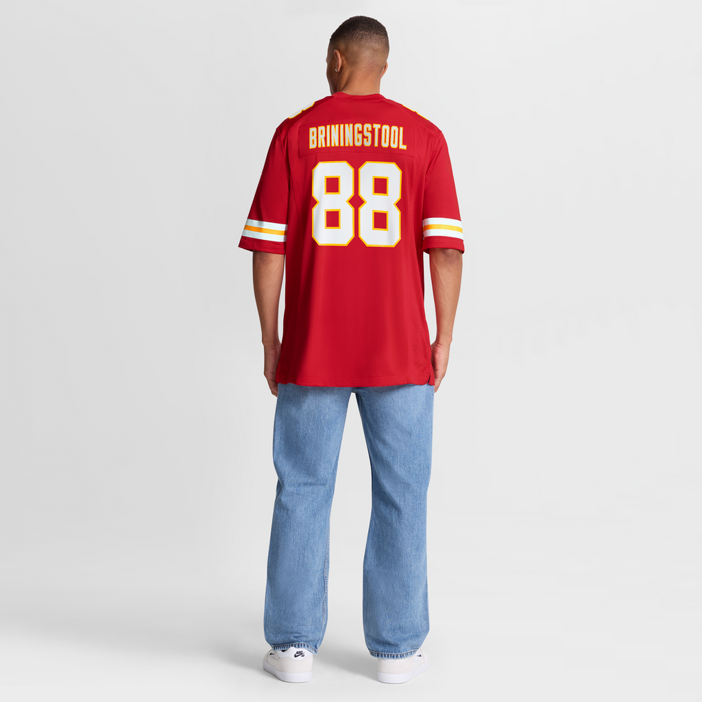 Jake Briningstool Kansas City Chiefs Team Game Jersey - Red