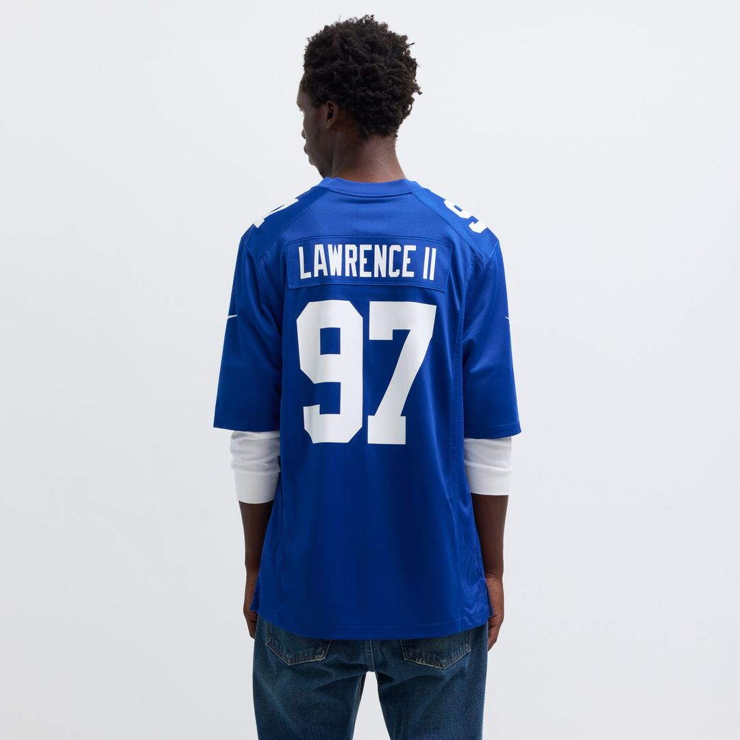 Dexter Lawrence II New York Giants Team Game Player Jersey - Royal
