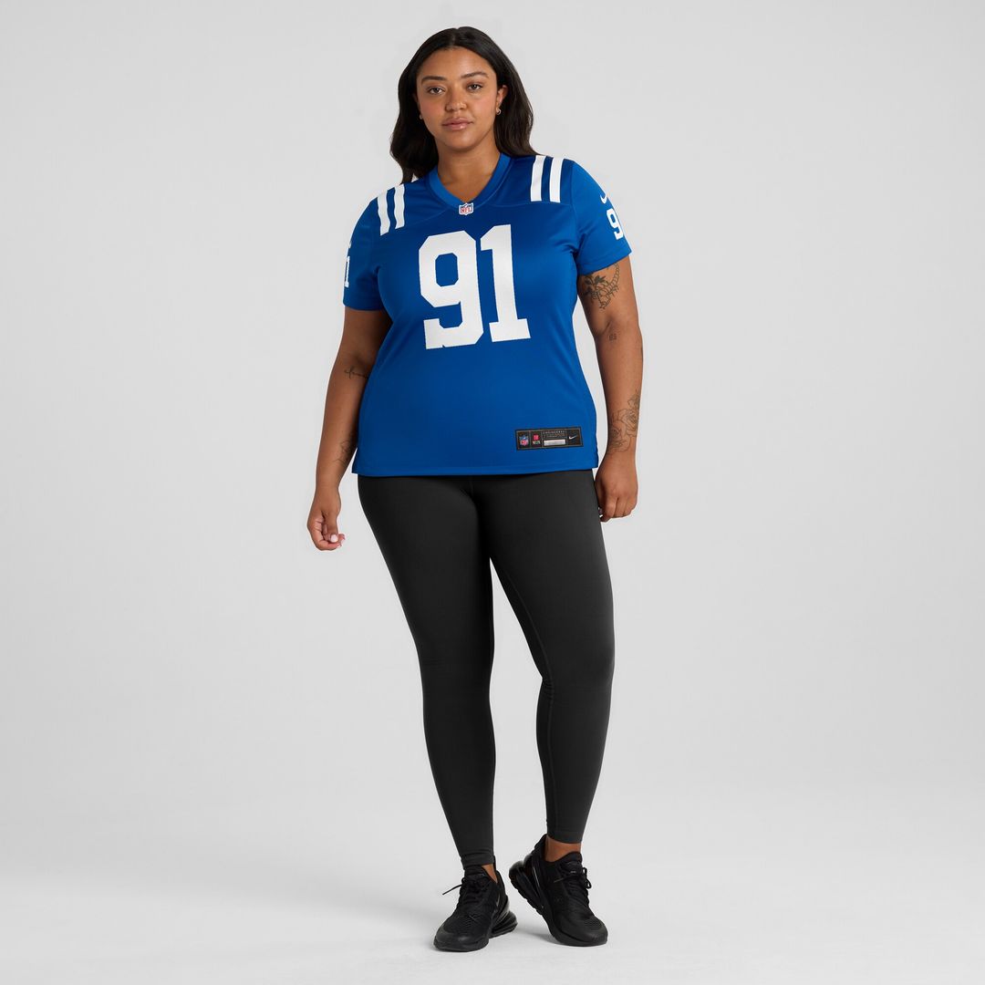 JT Tuimoloau Indianapolis Colts Women's Team Game Jersey - Royal