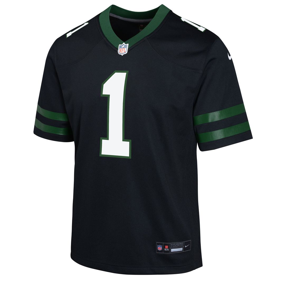 Ahmad Sauce Gardner New York Jets Youth Game Jersey - Black