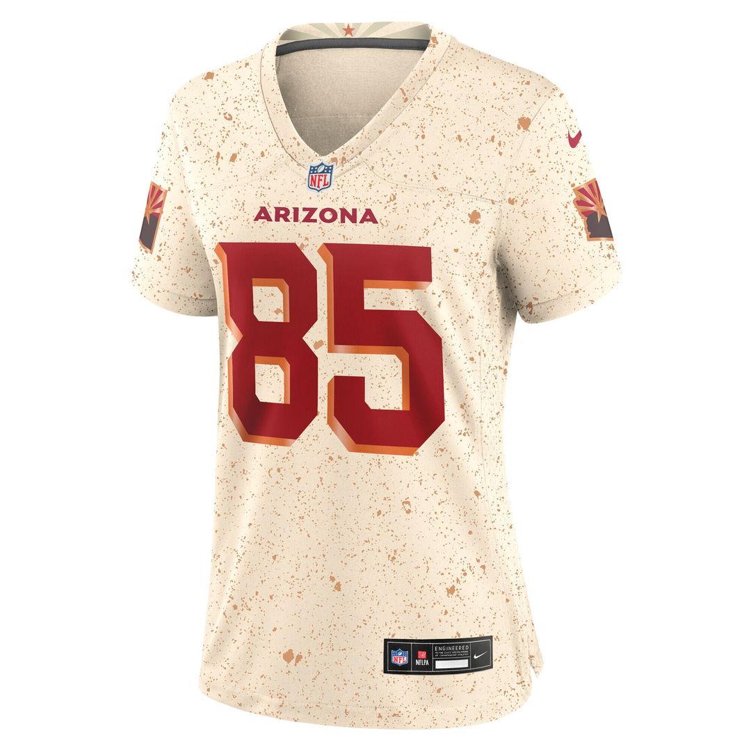 Trey McBride Arizona Cardinals Women's 2025 Rivalries Collection Game Jersey - Natural