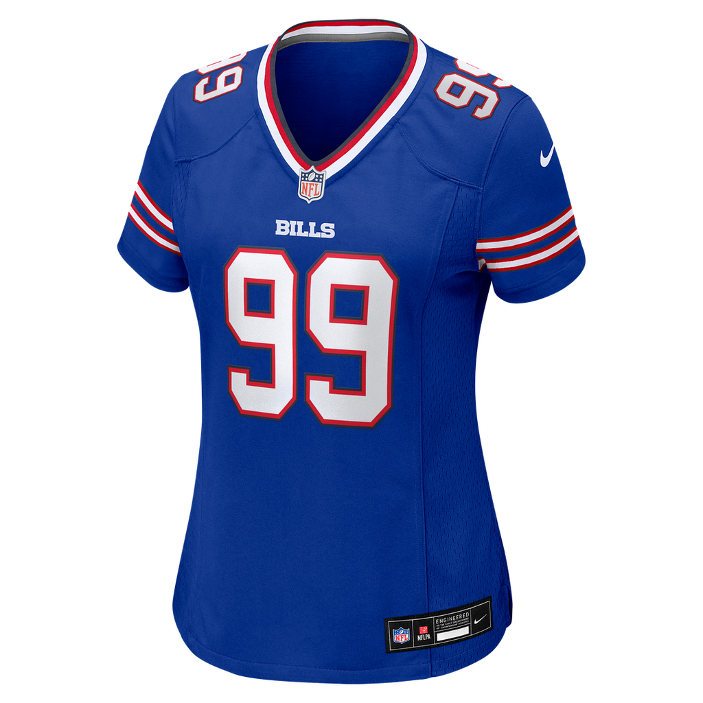 T.J. Parker Buffalo Bills Women's Team Game Jersey - Royal