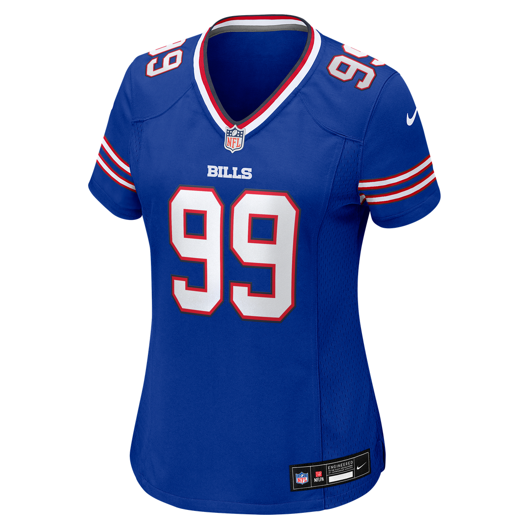 T.J. Parker Buffalo Bills Women's Team Game Jersey - Royal