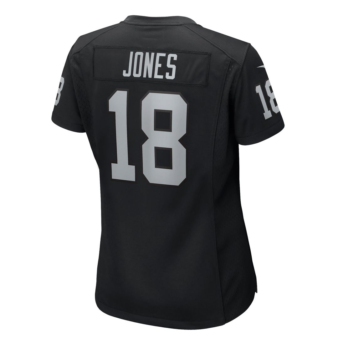 Jack Jones Las Vegas Raiders Women's Game Jersey - Black