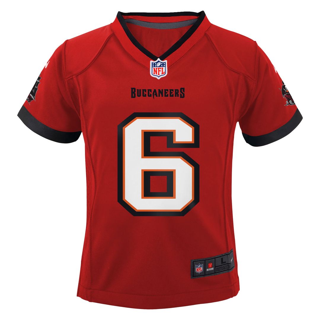 Baker Mayfield Tampa Bay Buccaneers Infant Team Player Game Jersey - Red