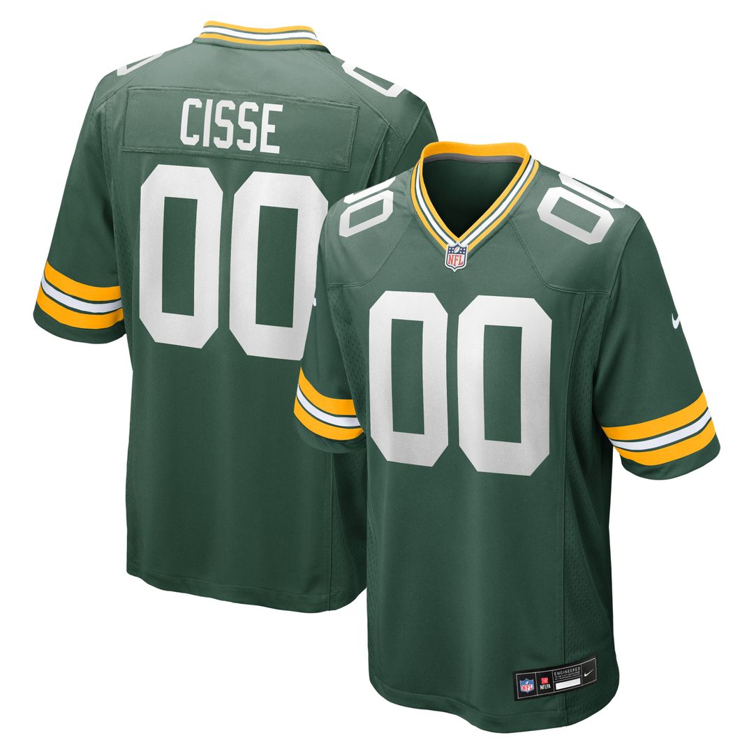 Brandon Cisse Green Bay Packers Game Jersey - Green