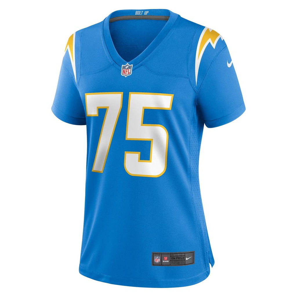 Bradley Bozeman Los Angeles Chargers Women's Game Jersey - Powder Blue