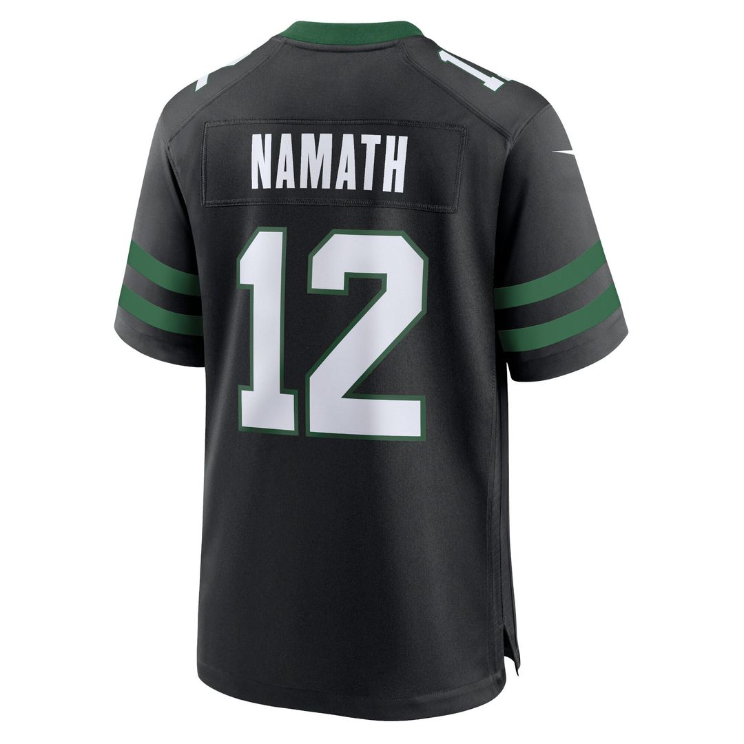 Joe Namath New York Jets Classic Alternate Retired Player Game Jersey - White
