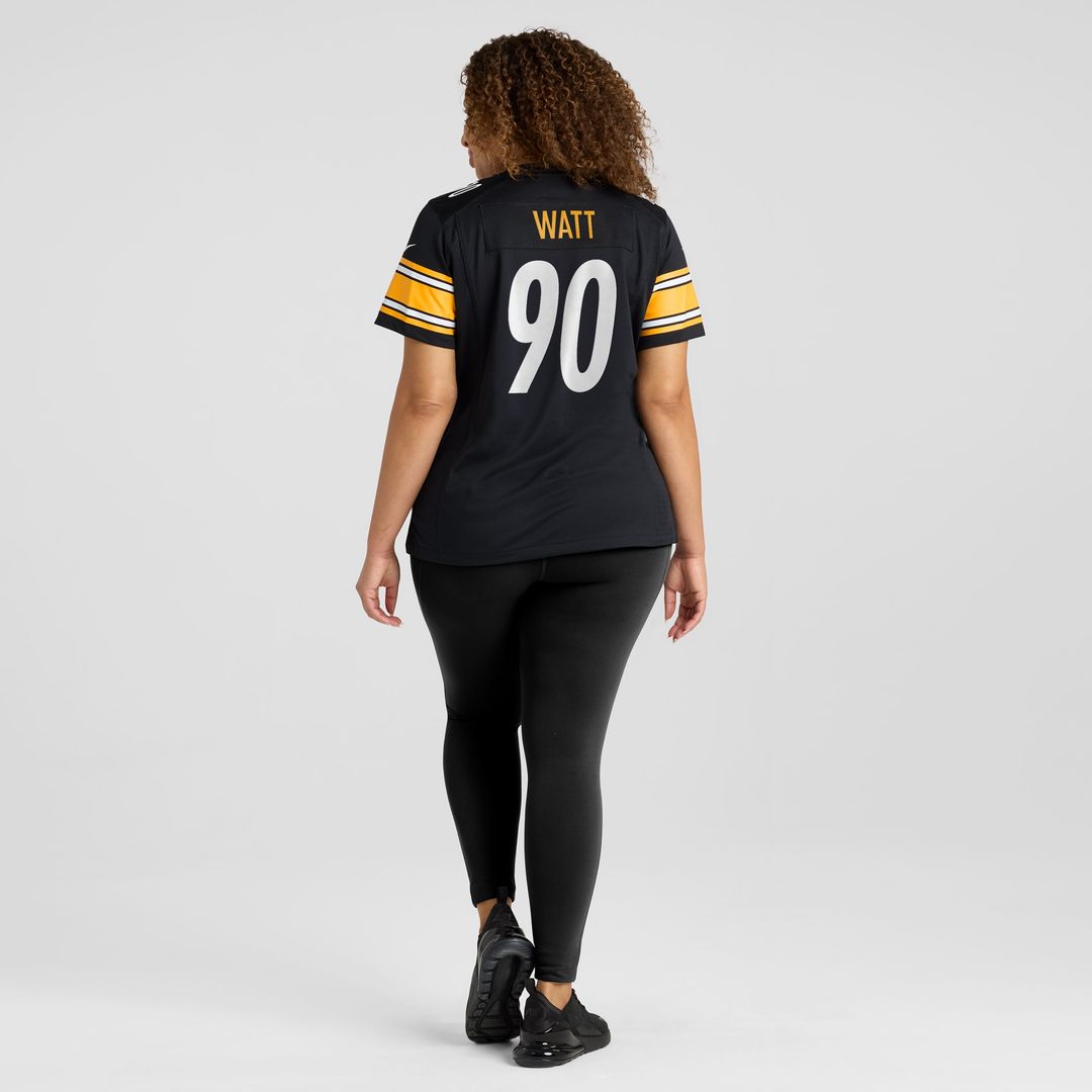 T.J. Watt Pittsburgh Steelers Women's Alternate 1933 Throwback Game Jersey - Gold