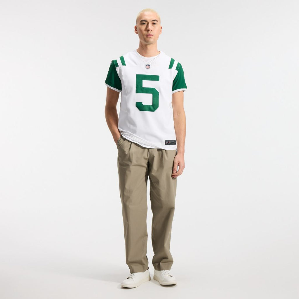 Garrett Wilson New York Jets Classic Alternate Vapor F.U.S.E. Elite Jersey - White
