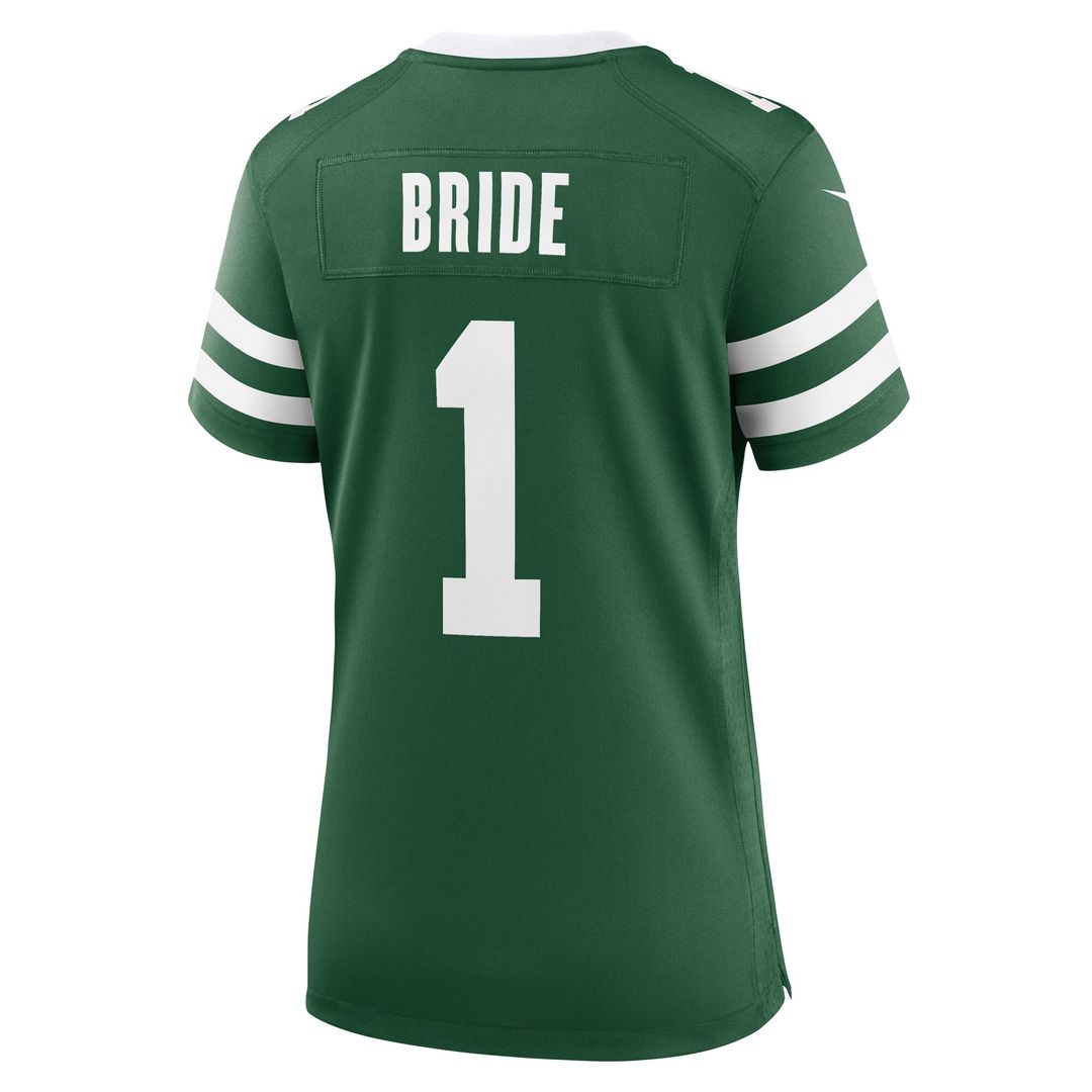 Number 1 Bride New York Jets Women's Game Jersey - Legacy Green