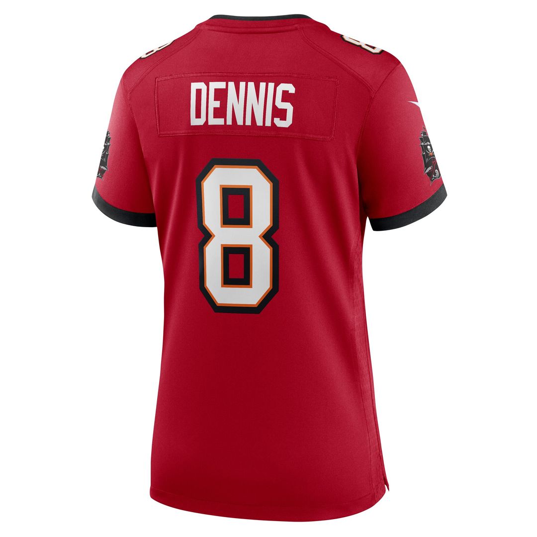 SirVocea Dennis Tampa Bay Buccaneers Women's Game Jersey - Red