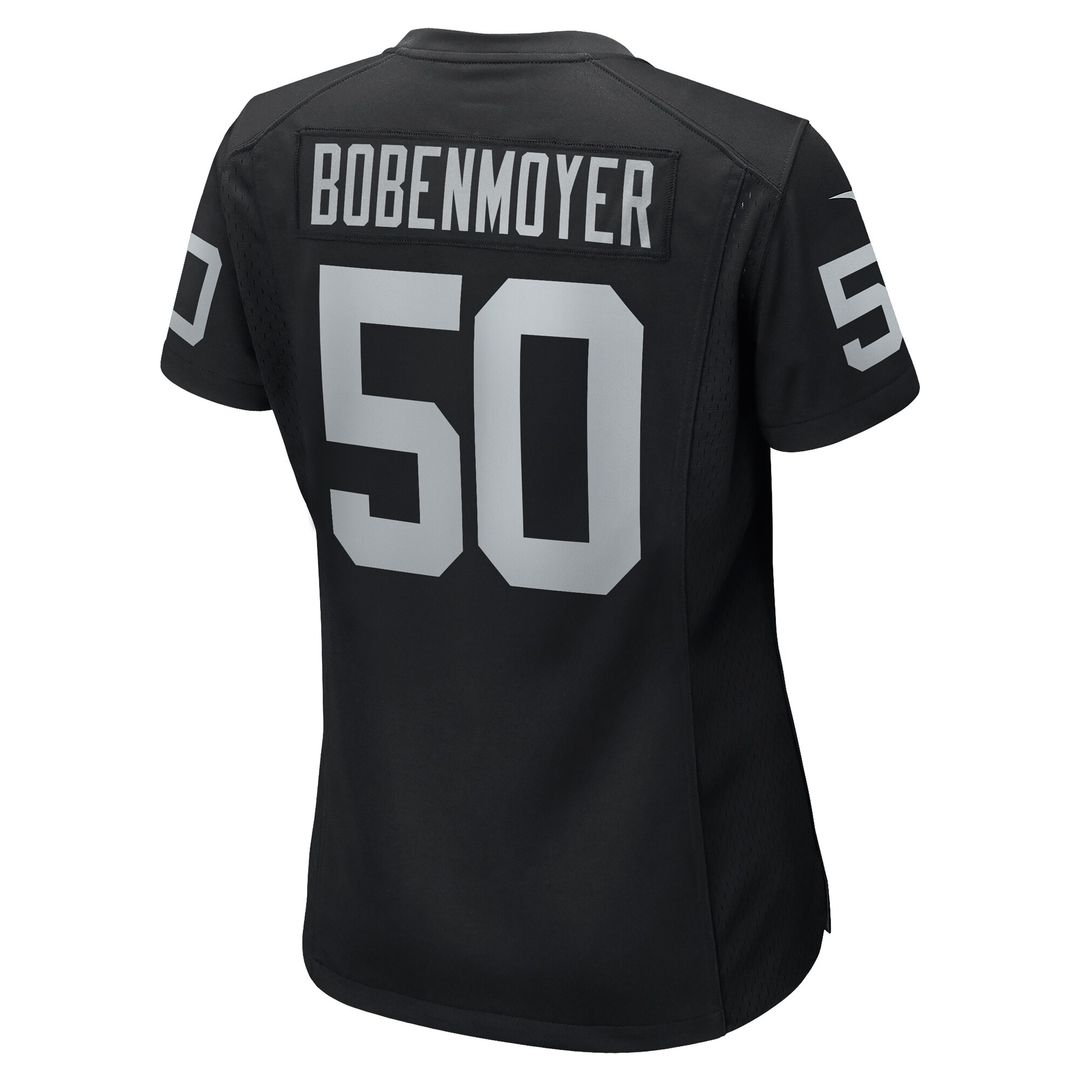 Jacob Bobenmoyer Las Vegas Raiders Women's Game Player Jersey - Black
