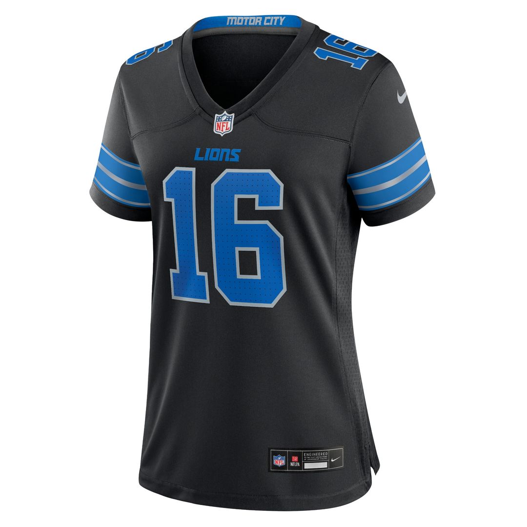 Jared Goff Detroit Lions Women's Game Jersey - Blue