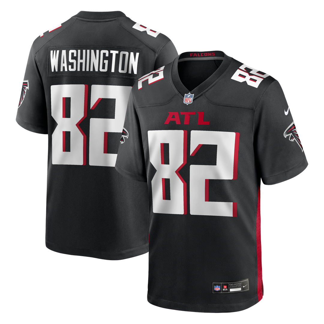 Casey Washington Atlanta Falcons Team Game Jersey - Black