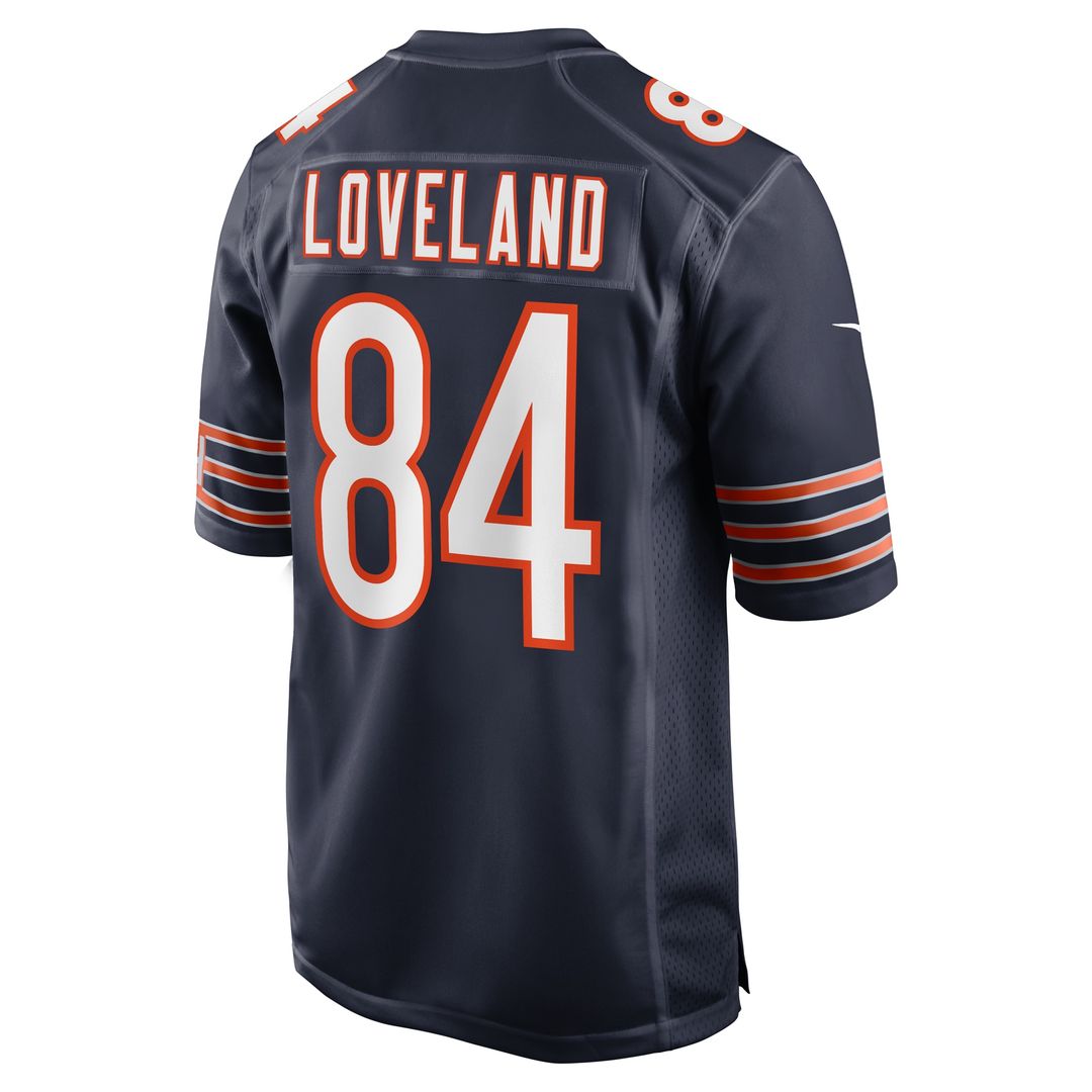 Colston Loveland Chicago Bears Alternate Game Player Jersey - Orange